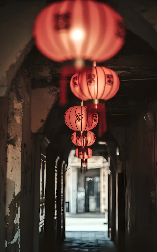 Lantern-Lit Corridor