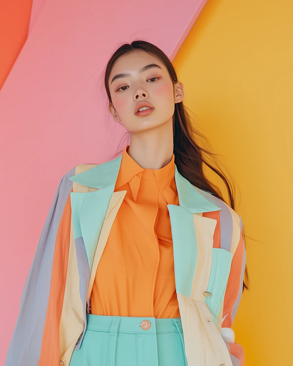 Confident Fashion Pose