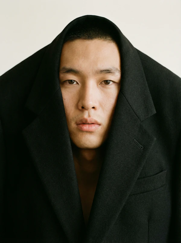 Portrait with Black Coat