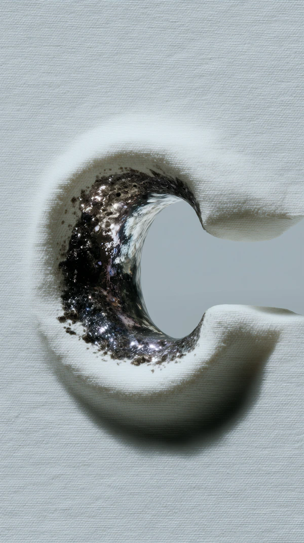 Textured Metallic Contrast