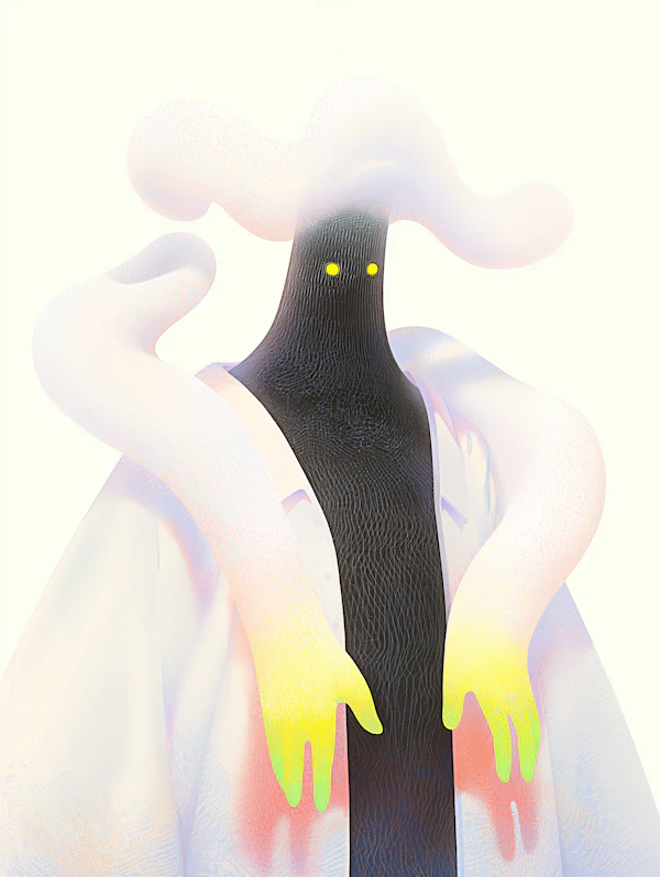 Ethereal Abstract Form