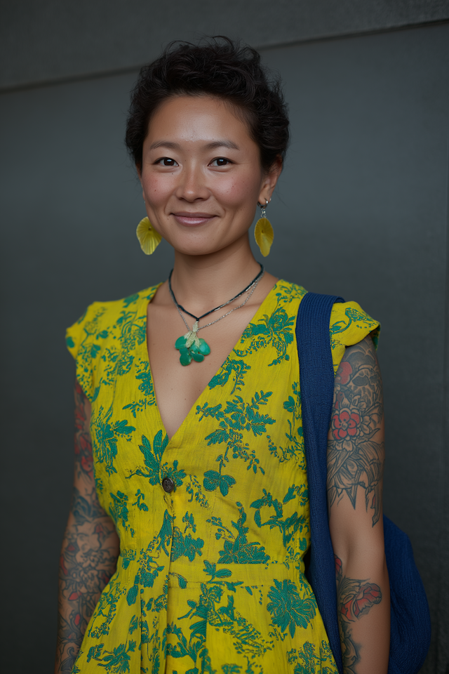 Stylish Individual Portrait