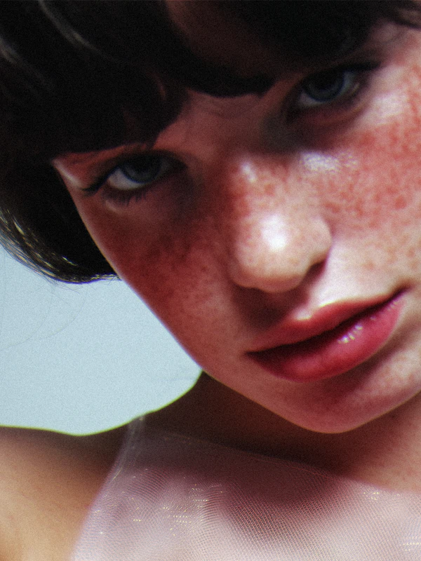 Freckled Portrait