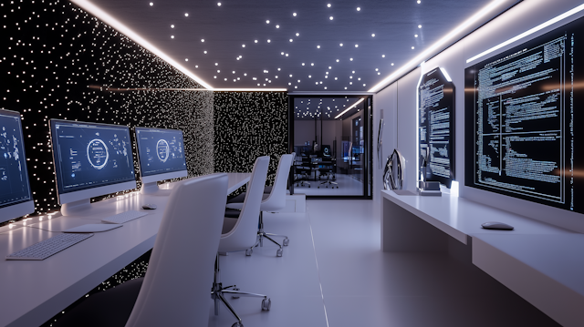 Futuristic Office Space