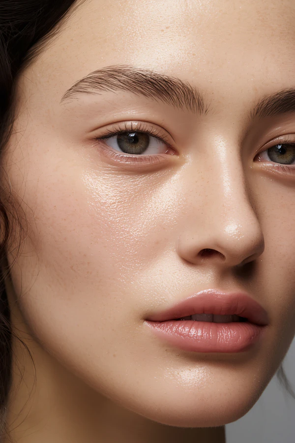 Radiant Face Close-Up