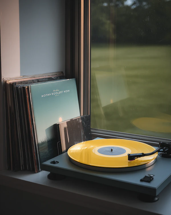 Turntable by the Window