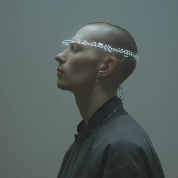 Futuristic Tech Portrait