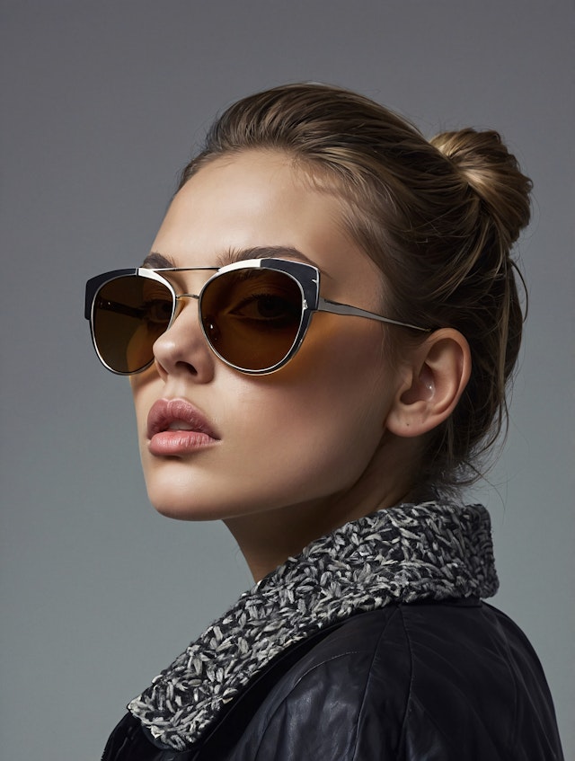 Stylish Sunglasses Portrait