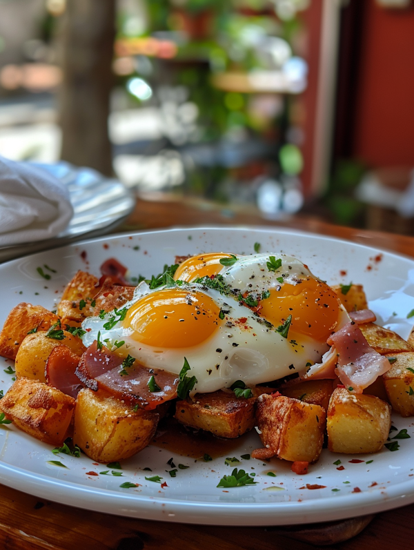 Appetizing Breakfast Plate