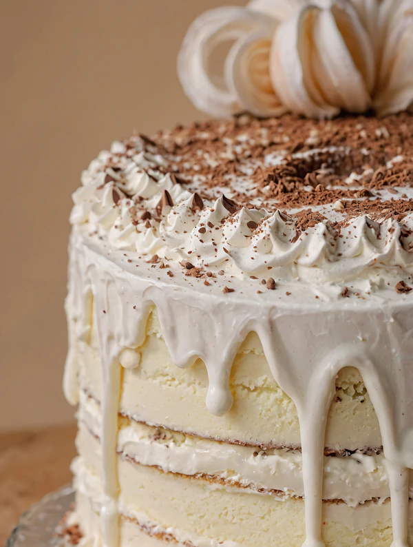 Rustic Layered Cake