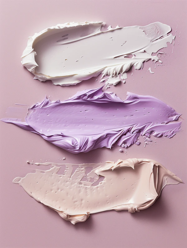 Artistic Cream Smears