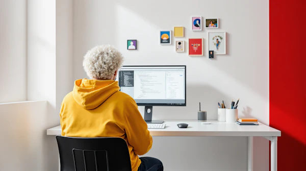 Coding Workspace Scene