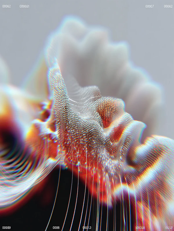 Abstract Wave Art