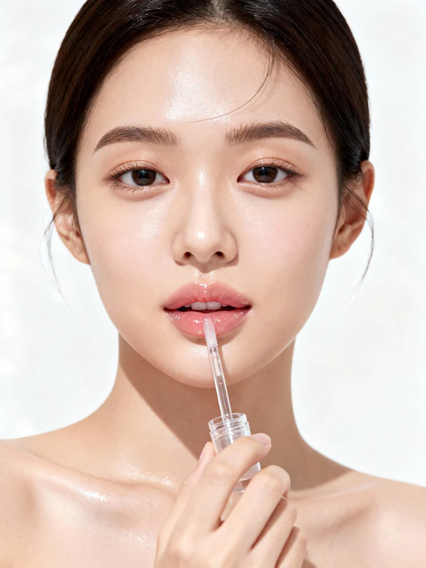 Lip Gloss Application