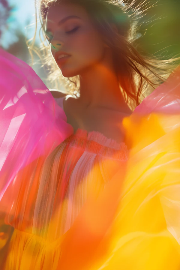 Dreamy Sunlit Portrait