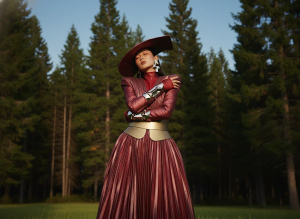 Futuristic Forest Fashion