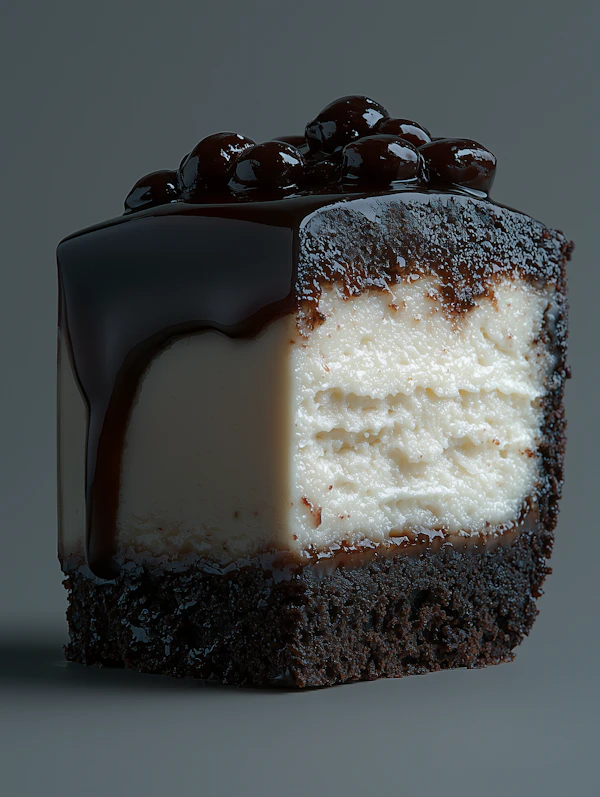 Chocolate Cherry Cheesecake