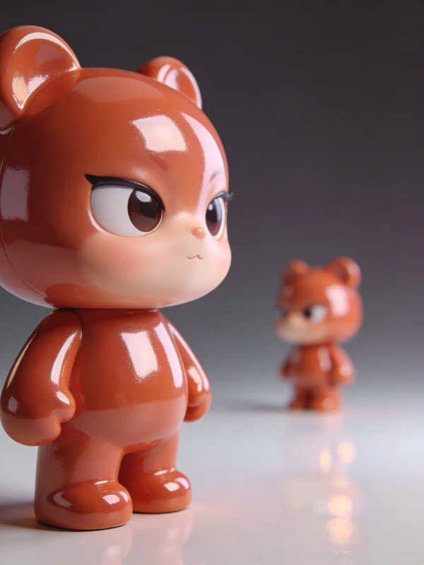Glossy Bear Figurines