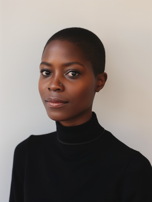 Portrait of a Confident Black Woman