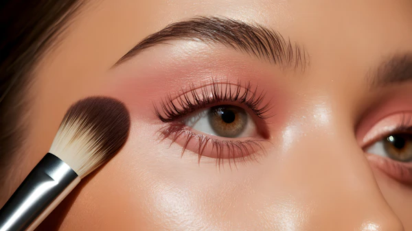 Radiant Makeup Close-Up