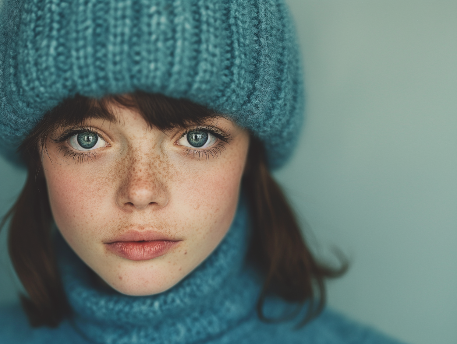 Girl in Turquoise