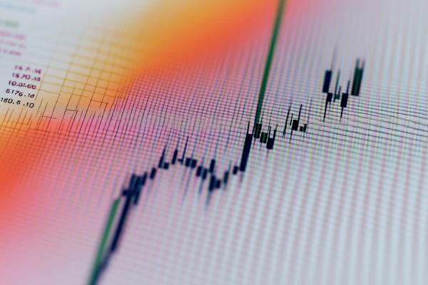Vibrant Financial Chart