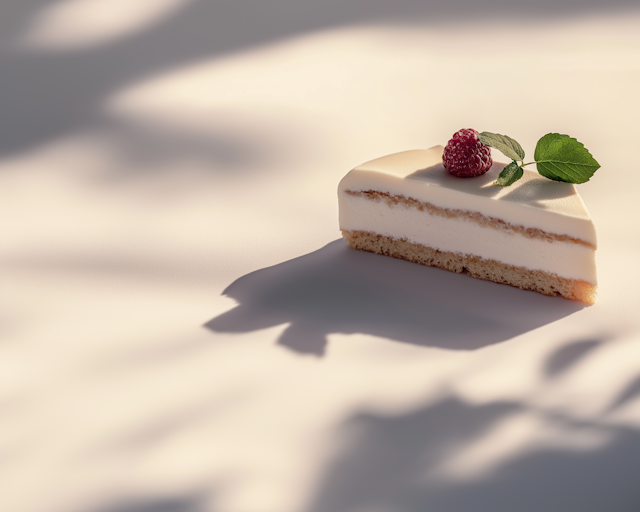 Minimalistic Cake Slice