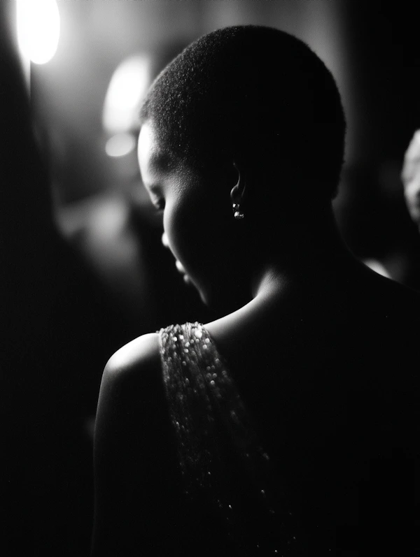 Black-and-White Portrait