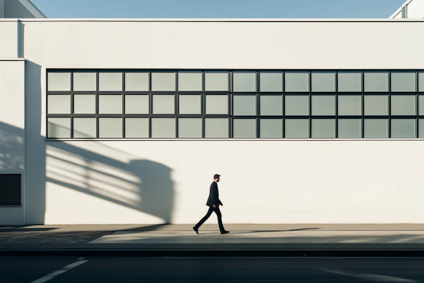 Urban Minimalist Scene