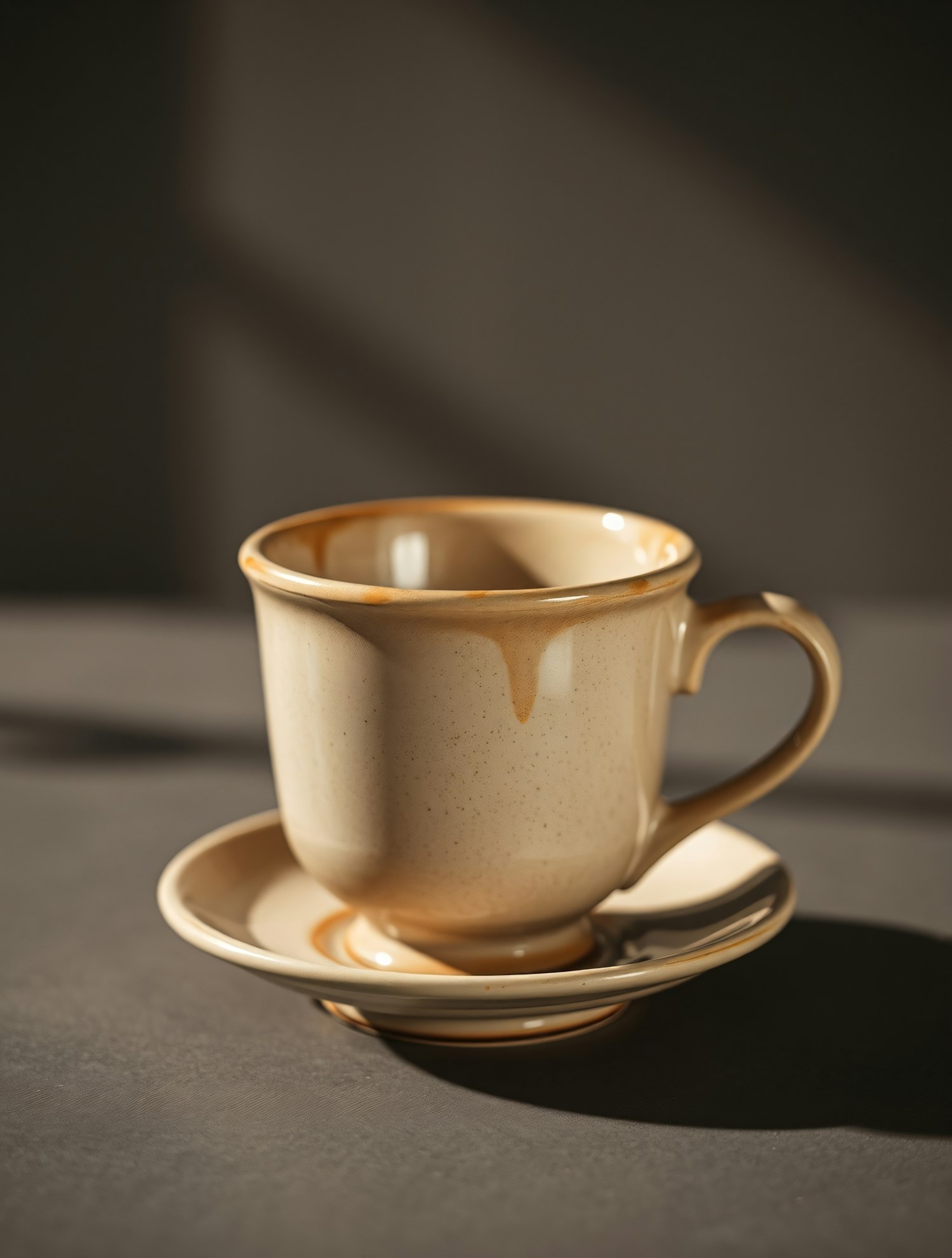 Ceramic Cup and Saucer