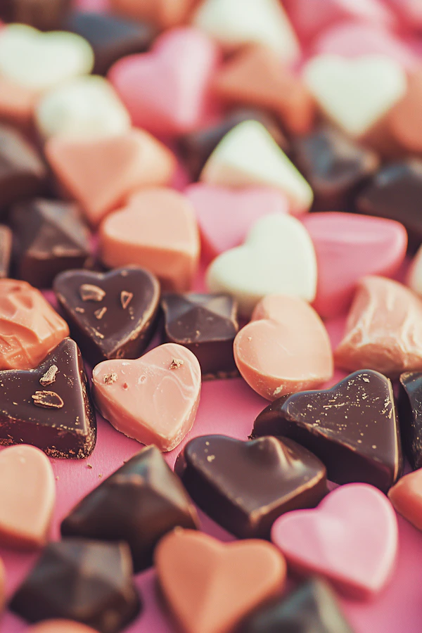 Heart-Shaped Chocolates