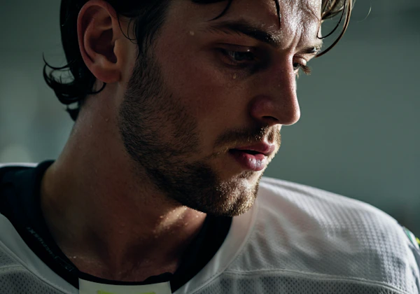 Athlete Close-Up Portrait