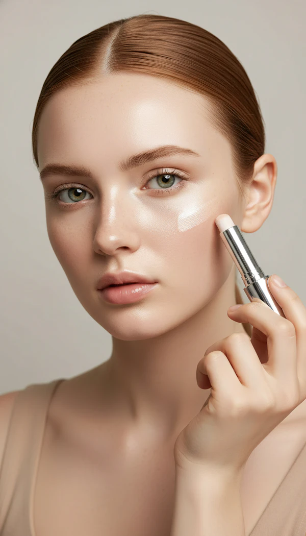 Makeup Application Close-Up