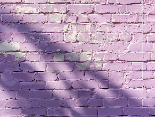 Textured Purple Brick Wall