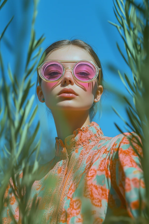 Tranquil Fashion in Nature