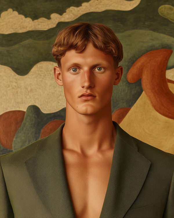 Formal Portrait of Man