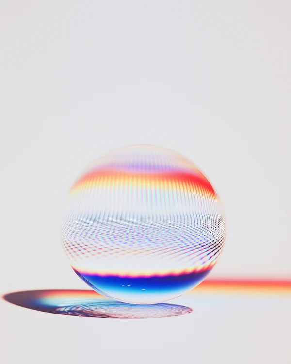 Floating Transparent Sphere