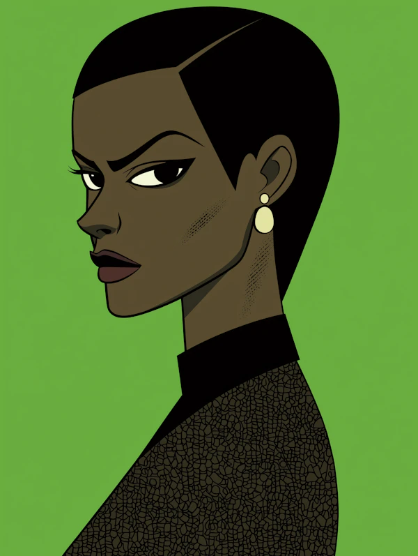 Stylized Portrait Illustration
