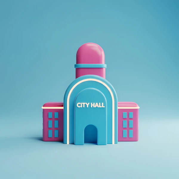 Stylized City Hall