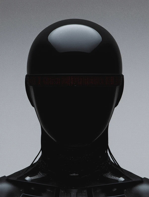 Futuristic Humanoid Robot
