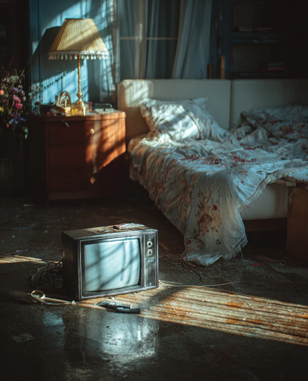Vintage Bedroom Scene