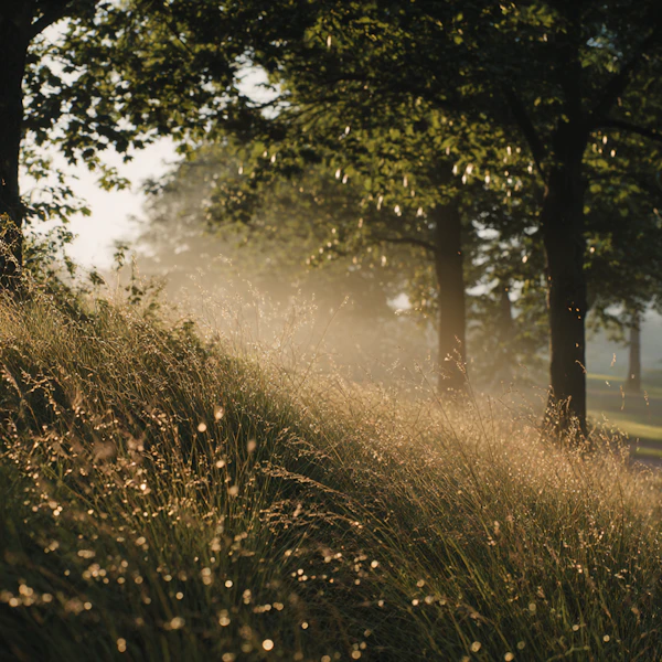 Golden Hillside Serenity