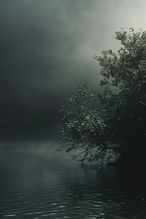 Mystic Lakeside Fog