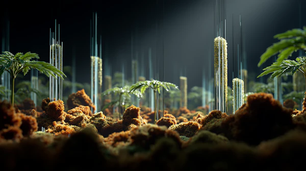 Futuristic Lush Landscape