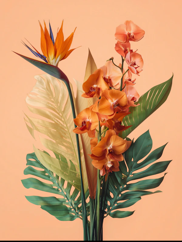 Tropical Floral Display