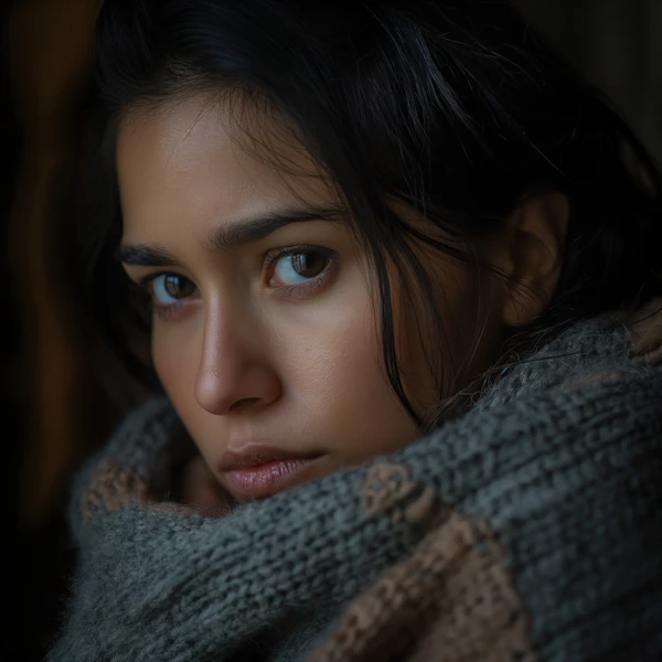 Contemplative Portrait