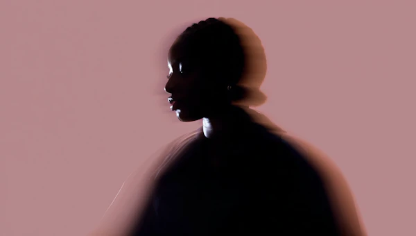Silhouette with Braids