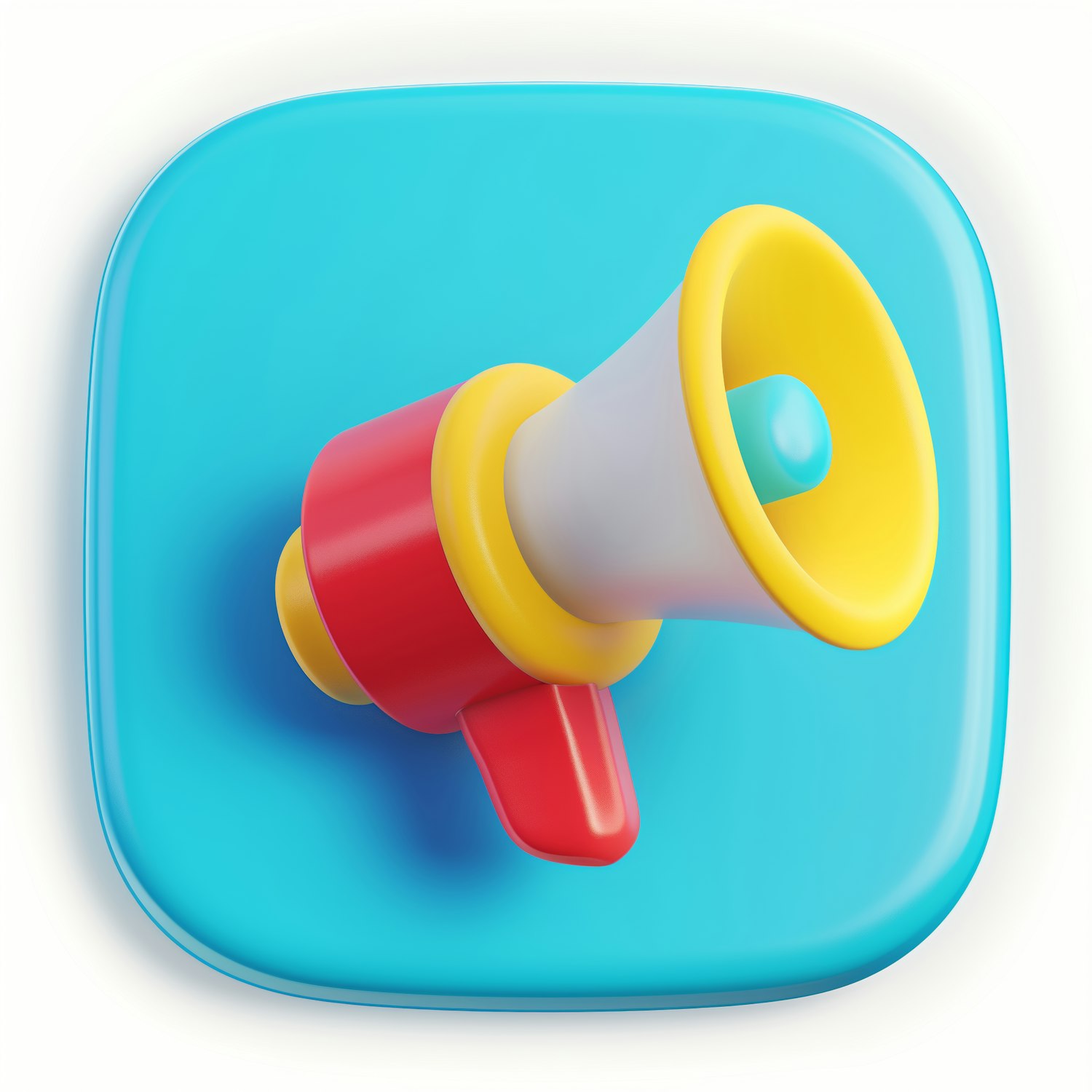 Stylized Megaphone Icon