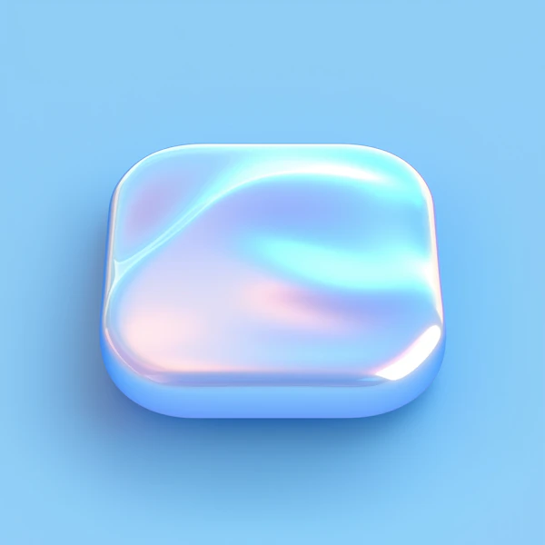 Glossy Iridescent Object