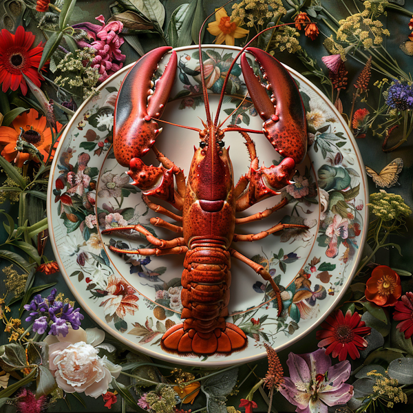 Elegant Lobster Presentation